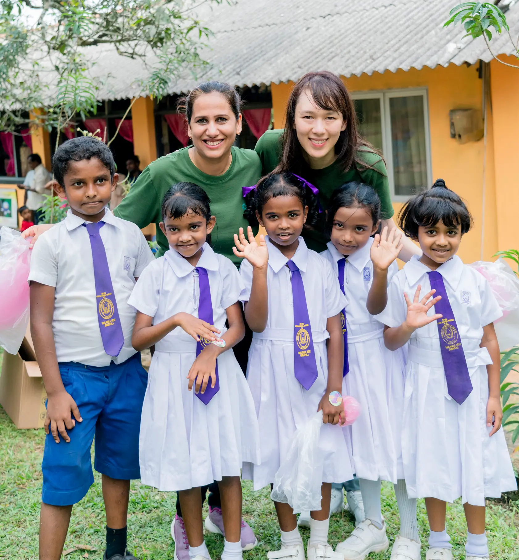 Supporting child education, helping the homeless, and disaster recovery